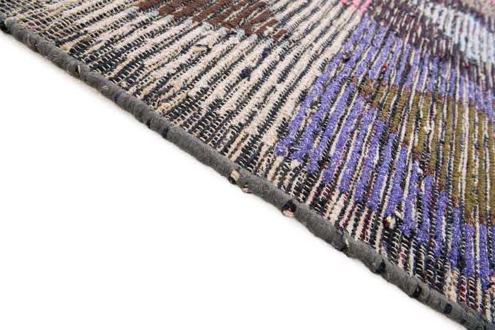 4' 7 x 16' Hand Knotted Moroccan Wool Runner Rug