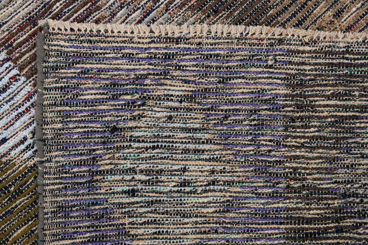 4' 7 x 16' Hand Knotted Moroccan Wool Runner Rug