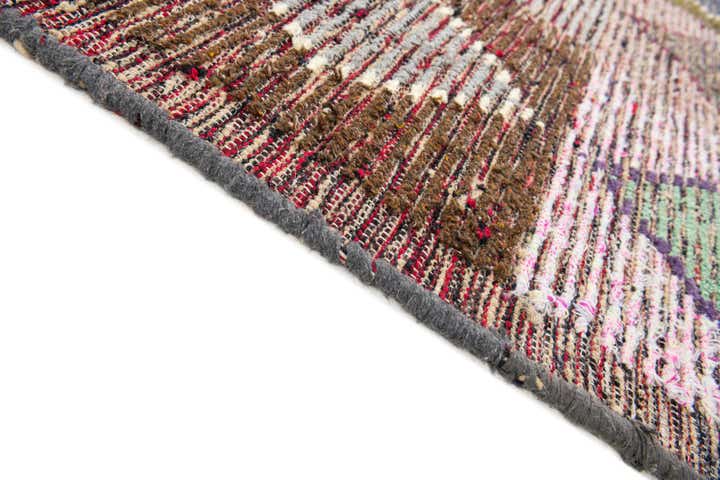4' 6 x 14' 5 Hand Knotted Moroccan Wool Runner Rug