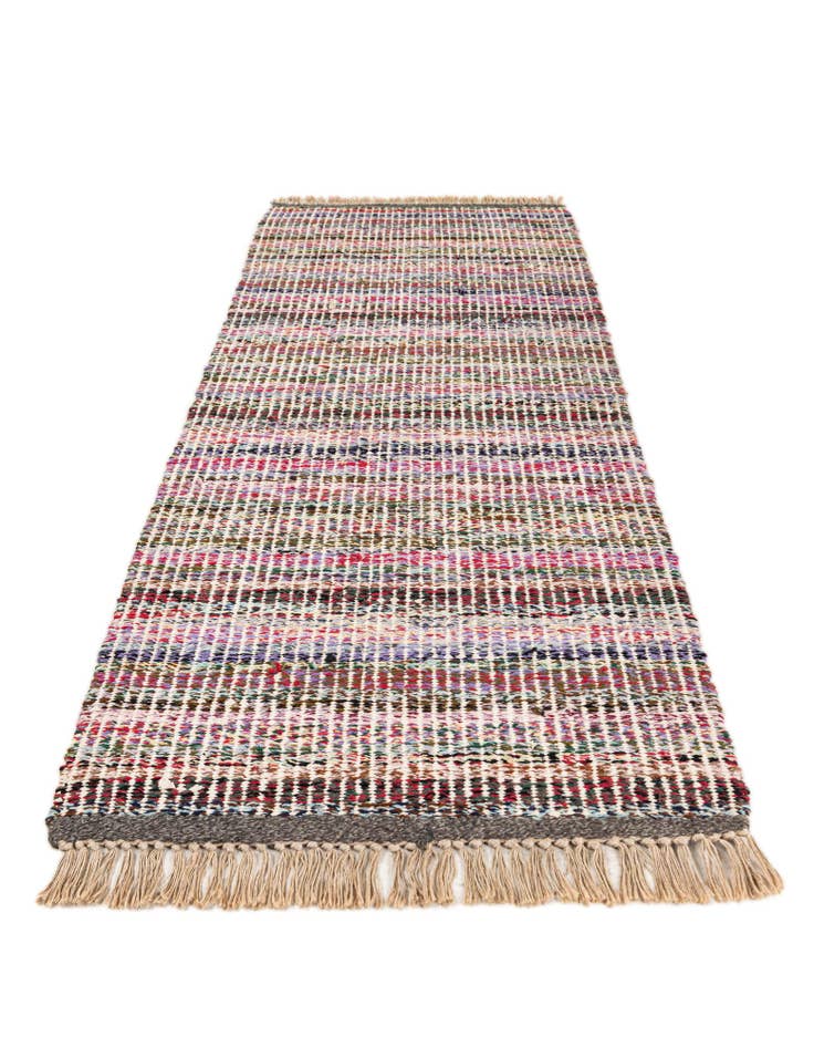 Detail image of 2' 9 x 7' 10  Hand Knotted Moroccan Runner Rug