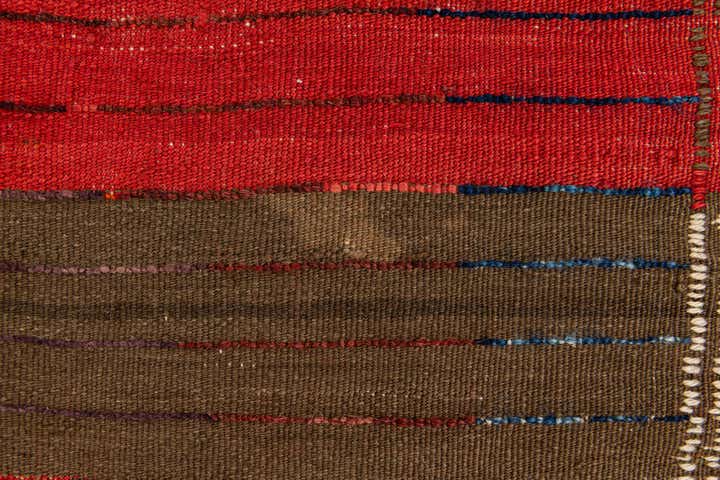 3' 10 x 12' 6 Hand Knotted Moroccan Wool Runner Rug