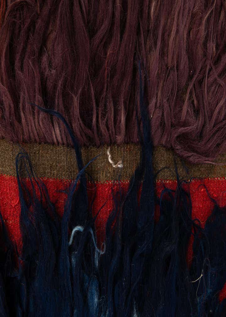 3' 10 x 12' 6 Hand Knotted Moroccan Wool Runner Rug