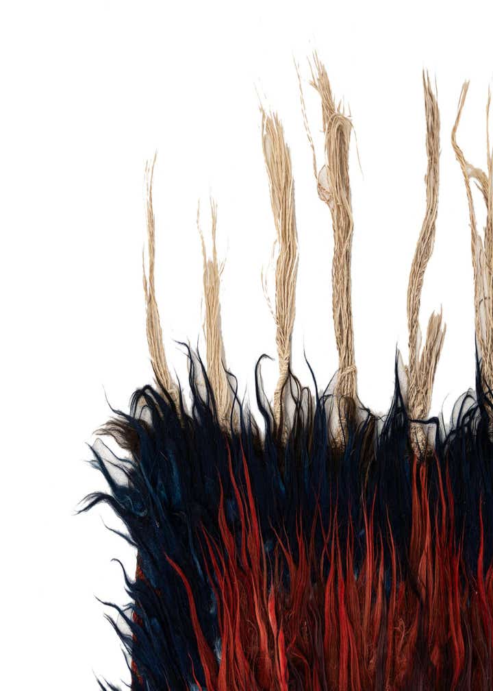 3' 10 x 12' 6 Hand Knotted Moroccan Wool Runner Rug