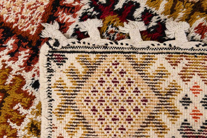 2' 8 x 8' 1 Hand Knotted Moroccan Wool Runner Rug