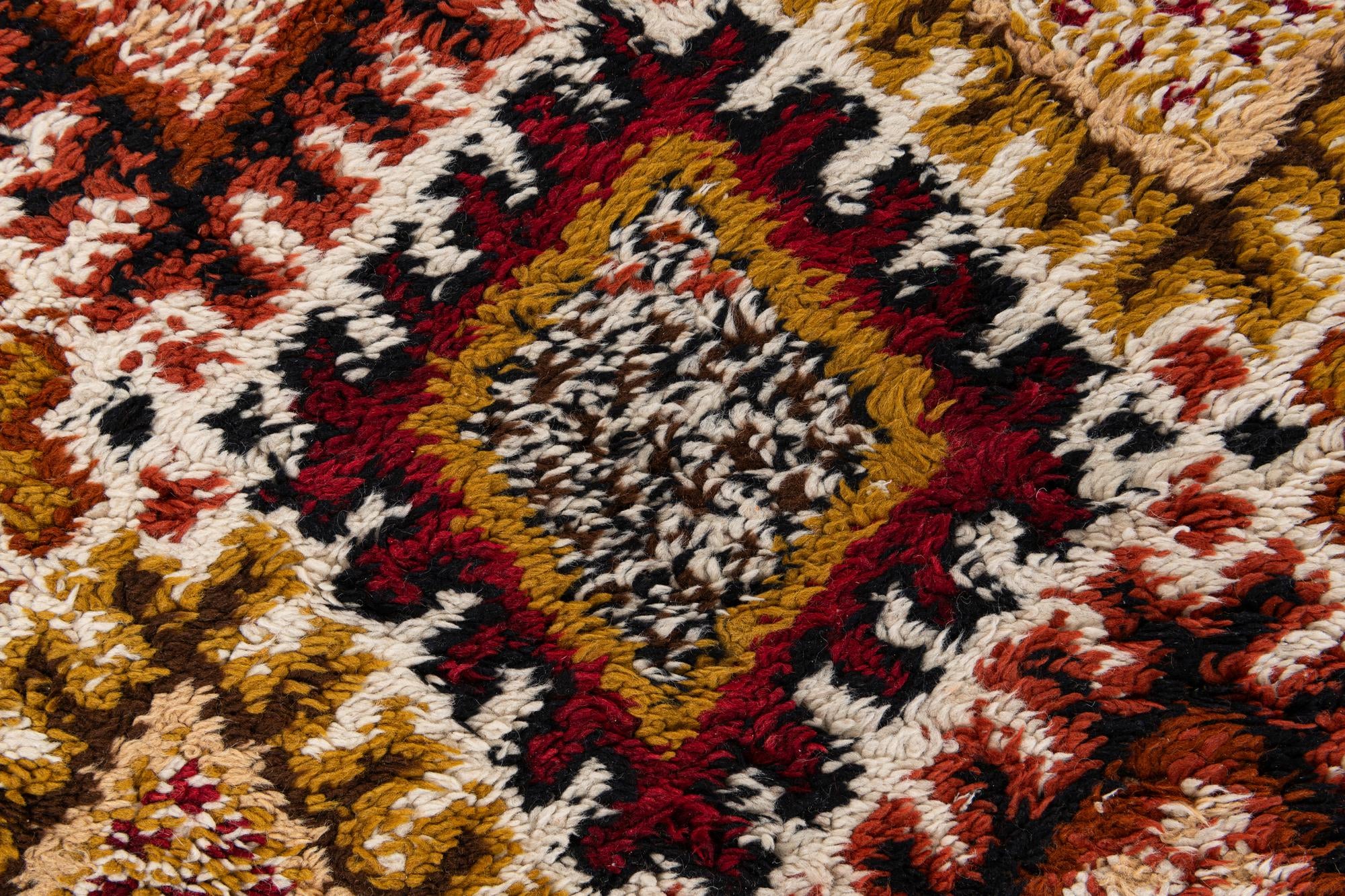 2' 8 x 8' 1 Hand Knotted Moroccan Wool Runner Rug