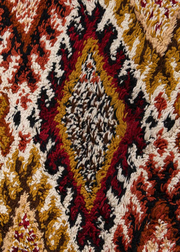 2' 8 x 8' 1 Hand Knotted Moroccan Wool Runner Rug