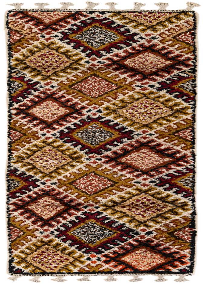 2' 8 x 8' 1 Hand Knotted Moroccan Wool Runner Rug
