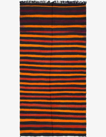 4' 6 x 9' 6 Hand Knotted Moroccan Wool Runner Rug