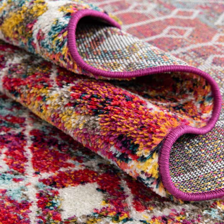 2' 7 x 10' Moroccan Trellis Runner Rug