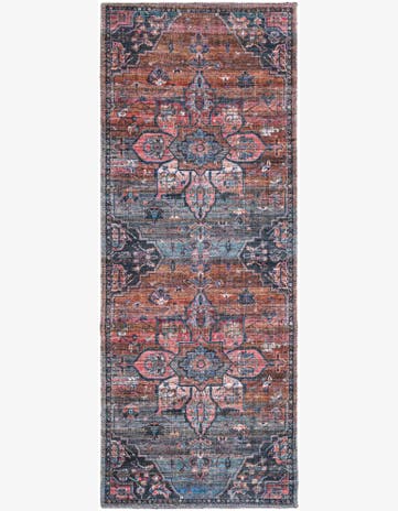 2' x 5' Washable Nostalgia Runner Rug