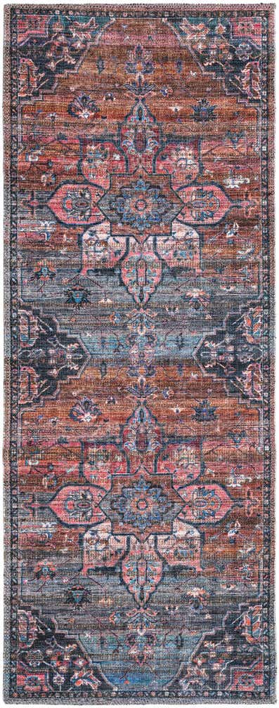 2' x 5' Washable Nostalgia Runner Rug