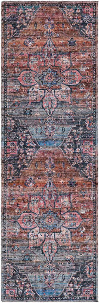 2' x 6' Washable Nostalgia Runner Rug
