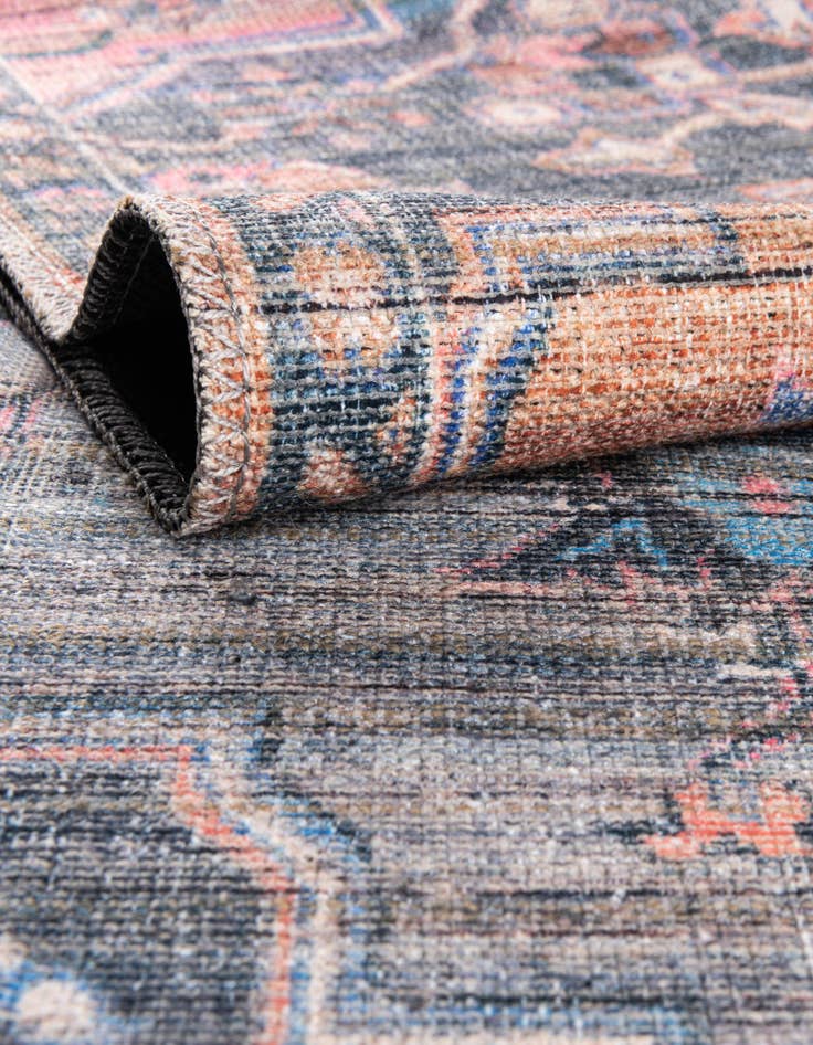 Detail image of 2' x 6' Washable Nostalgia Runner Rug