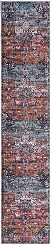 2' x 10' Washable Nostalgia Runner Rug
