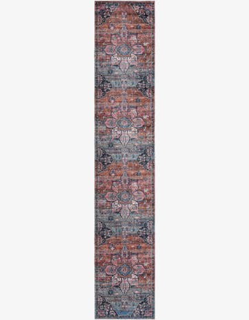 2' 7 x 14' Washable Nostalgia Runner Rug