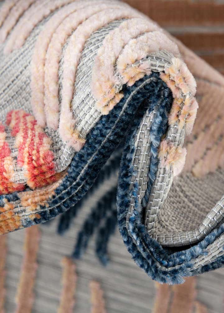 2' 2 x 5' 3 Easy-Clean Botanical Indoor / Outdoor Runner Rug