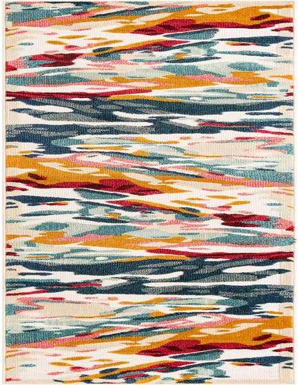 Detail image of 2' 7 x 12' Easy-Clean Casablanca Indoor / Outdoor Runner Rug