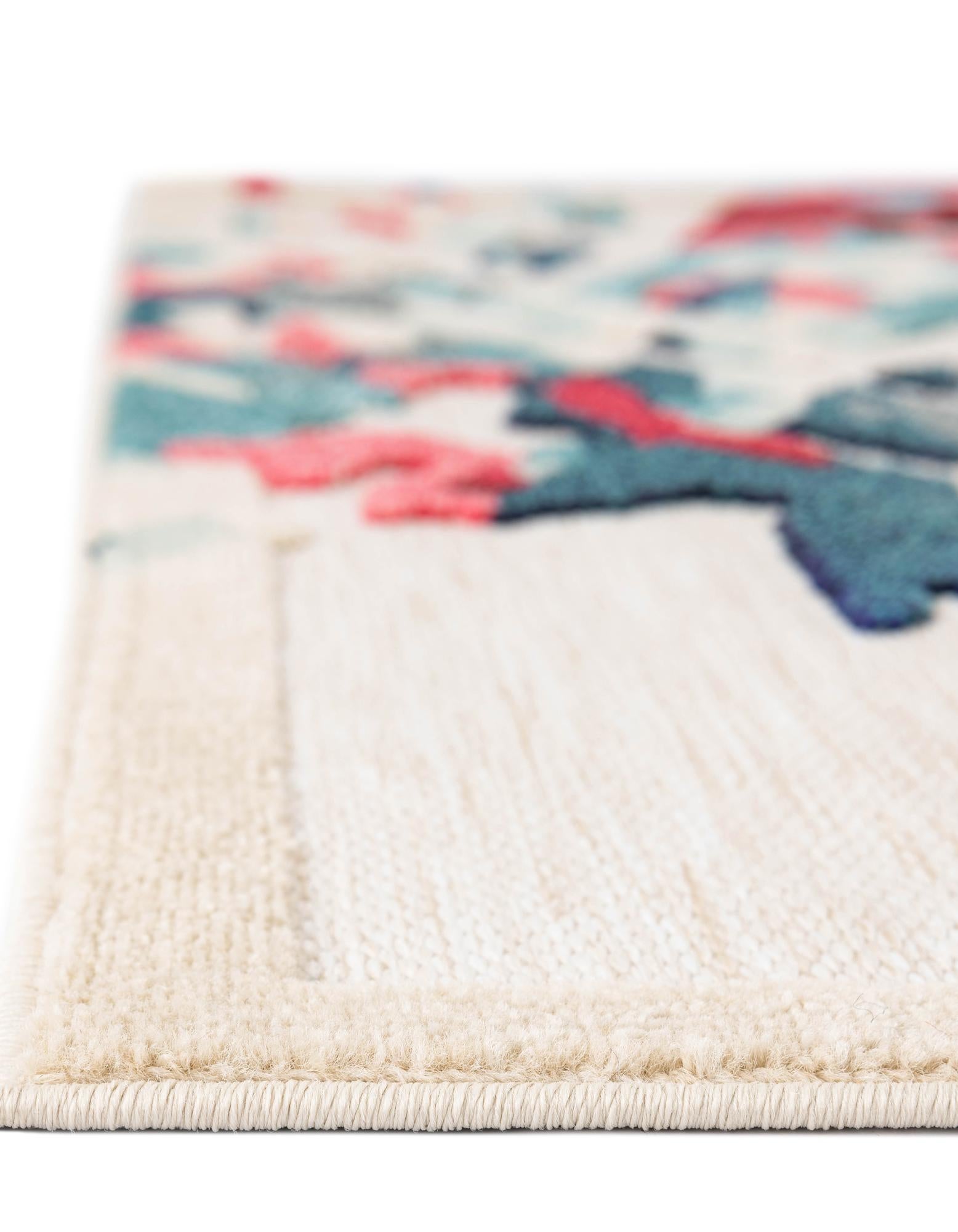 2' 7 x 12' Easy-Clean Casablanca Indoor / Outdoor Runner Rug