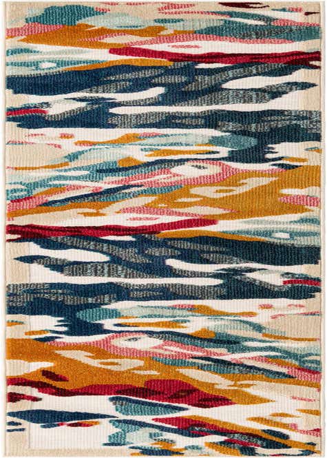 2' x 8' Easy-Clean Casablanca Indoor / Outdoor Runner Rug