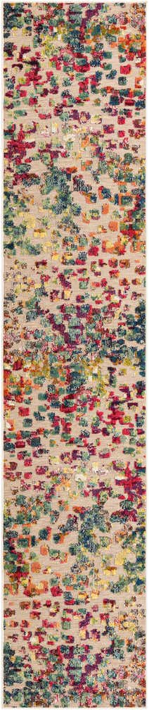 2' 7 x 12' Easy-Clean Casablanca Indoor / Outdoor Runner Rug