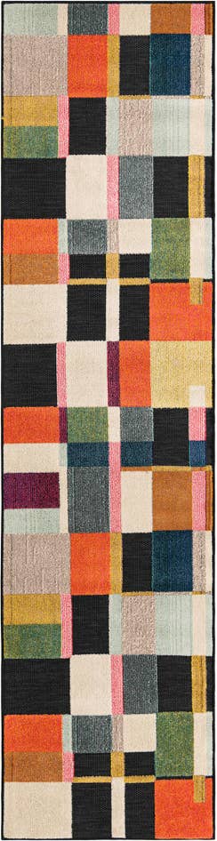 Detail image of 2' 7 x 10' Easy-Clean Casablanca Indoor / Outdoor Runner Rug