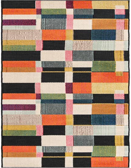 Detail image of 2' 7 x 12' Easy-Clean Casablanca Indoor / Outdoor Runner Rug