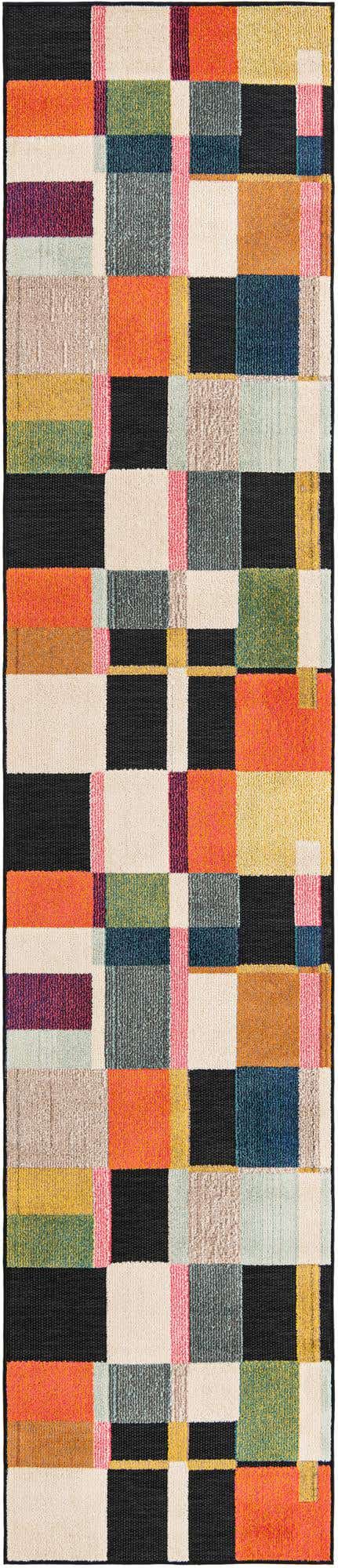 2' 7 x 12' Easy-Clean Casablanca Indoor / Outdoor Runner Rug