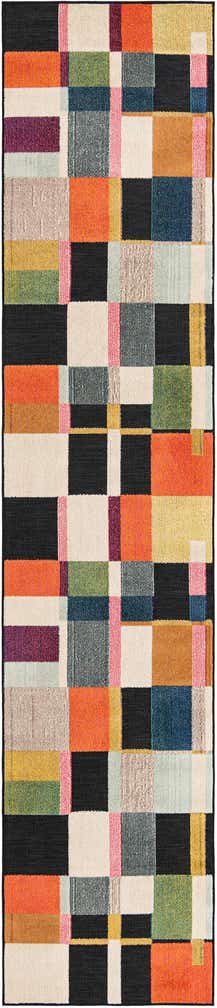 2' 7 x 12' Easy-Clean Casablanca Indoor / Outdoor Runner Rug