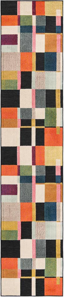 Detail image of 2' 7 x 12' Easy-Clean Casablanca Indoor / Outdoor Runner Rug
