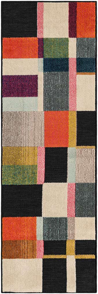 2' x 6' Easy-Clean Casablanca Indoor / Outdoor Runner Rug