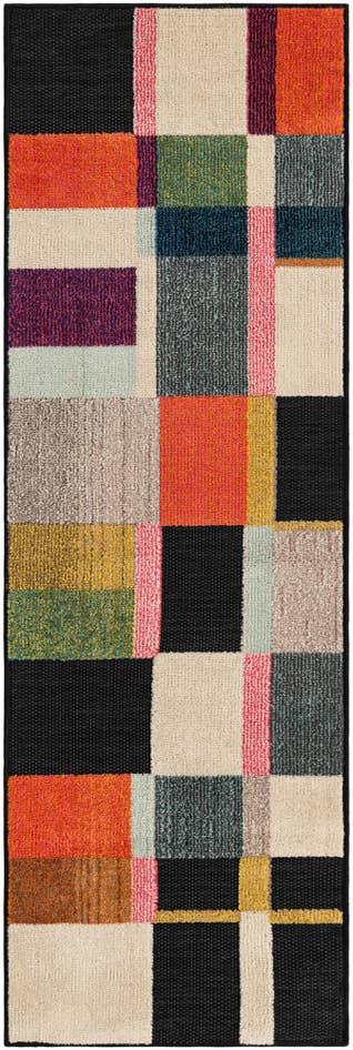 Detail image of 2' x 6' Easy-Clean Casablanca Indoor / Outdoor Runner Rug