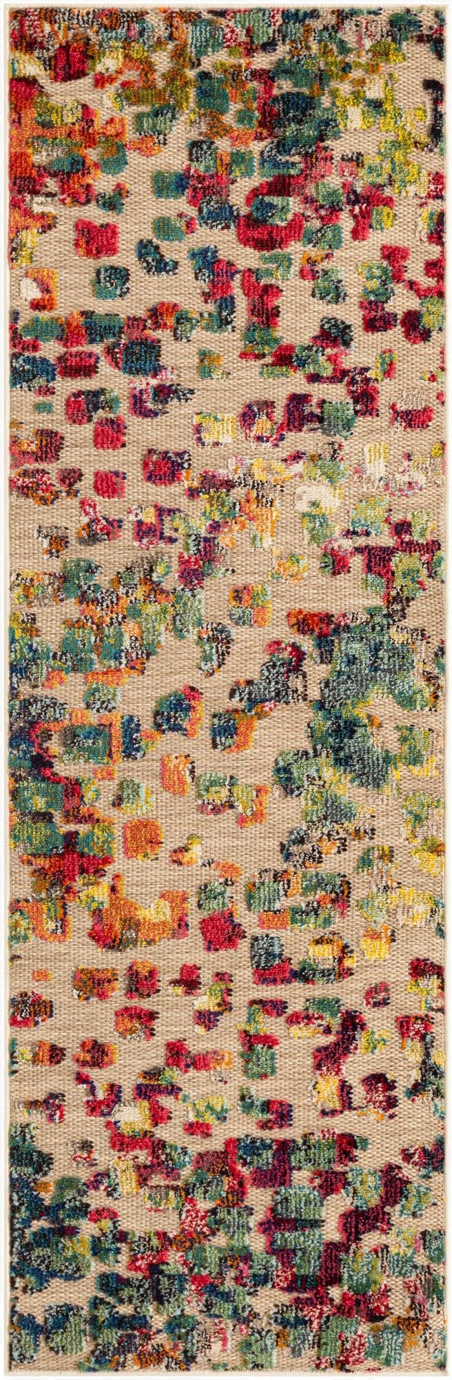 2' x 6'  Washable Casablanca Indoor / Outdoor Runner Rug