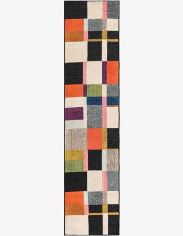 2' x 8' Easy-Clean Casablanca Indoor / Outdoor Runner Rug