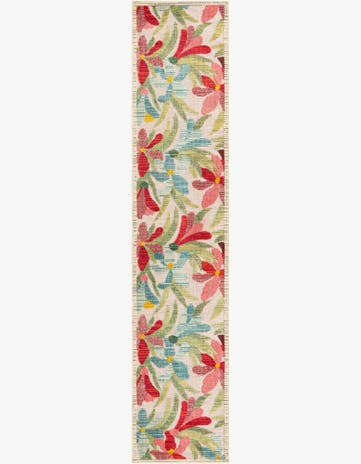 2' 7 x 12' Easy-Clean Casablanca Indoor / Outdoor Runner Rug