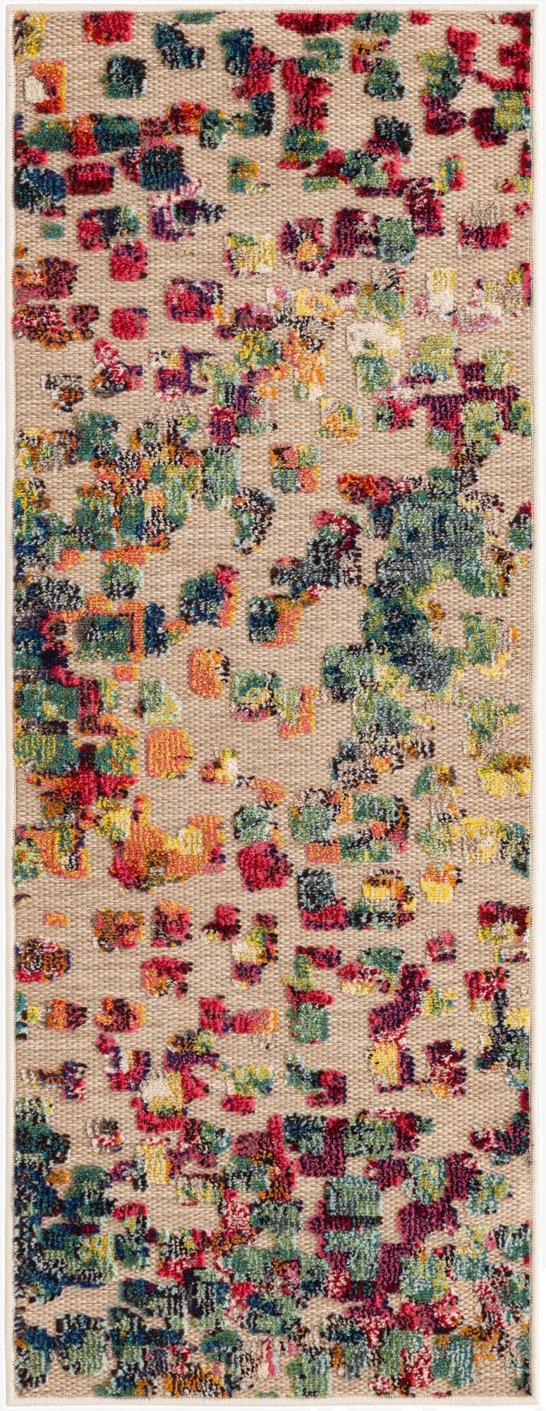 2' x 5'  Washable Casablanca Indoor / Outdoor Runner Rug