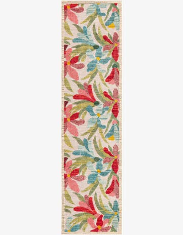 2' 7 x 10' Easy-Clean Casablanca Indoor / Outdoor Runner Rug