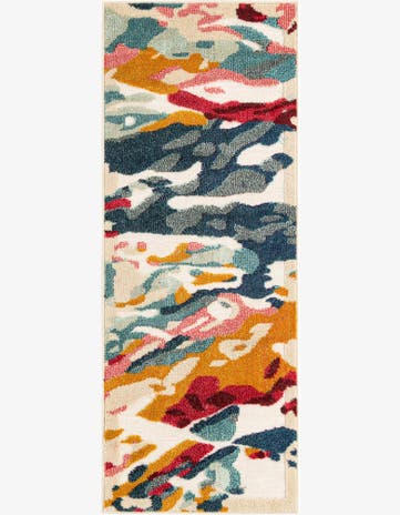 2' x 5' Easy-Clean Casablanca Indoor / Outdoor Runner Rug