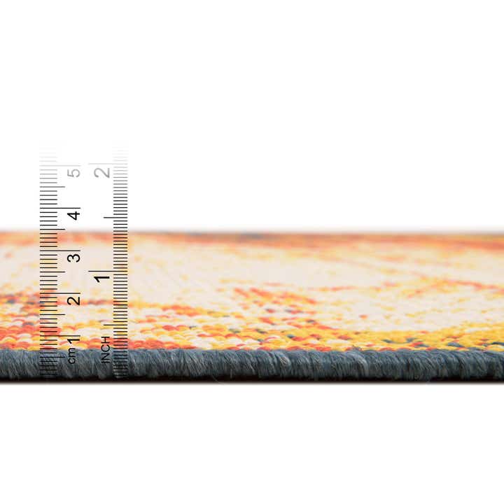 2' x 6' Easy-Clean Coastal Indoor / Outdoor Runner Rug