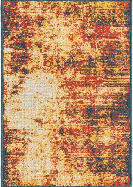 2' x 8' Easy-Clean Coastal Indoor / Outdoor Runner Rug