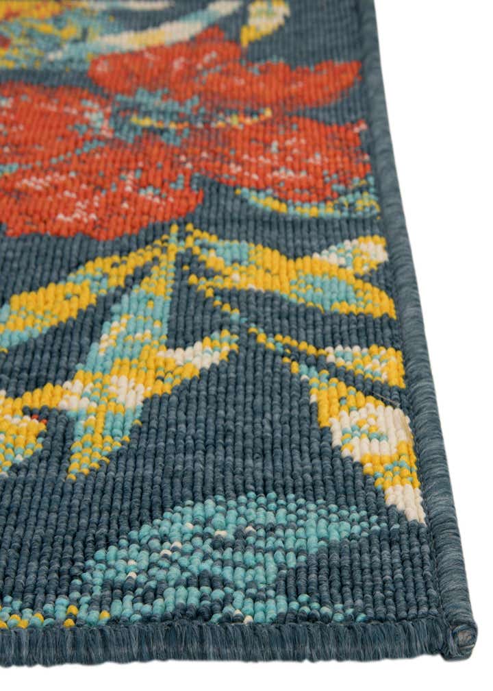 2' 7 x 10' Easy-Clean Coastal Indoor / Outdoor Runner Rug