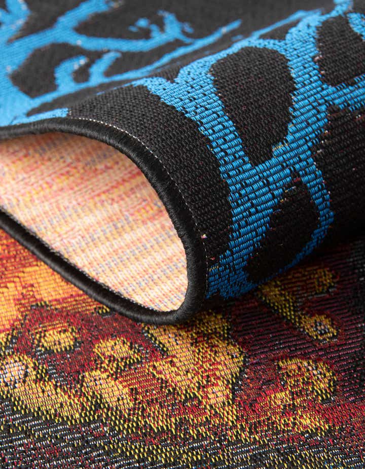 2' x 8' Easy-Clean Coastal Indoor / Outdoor Runner Rug