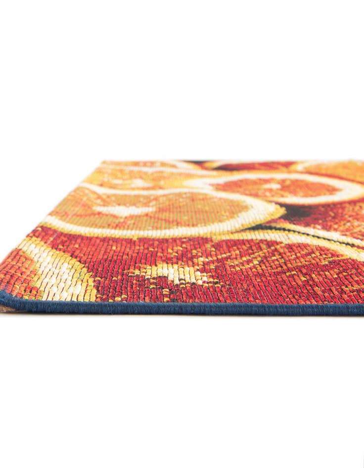 Detail image of 2' x 6'  Washable Coastal Indoor / Outdoor Runner Rug