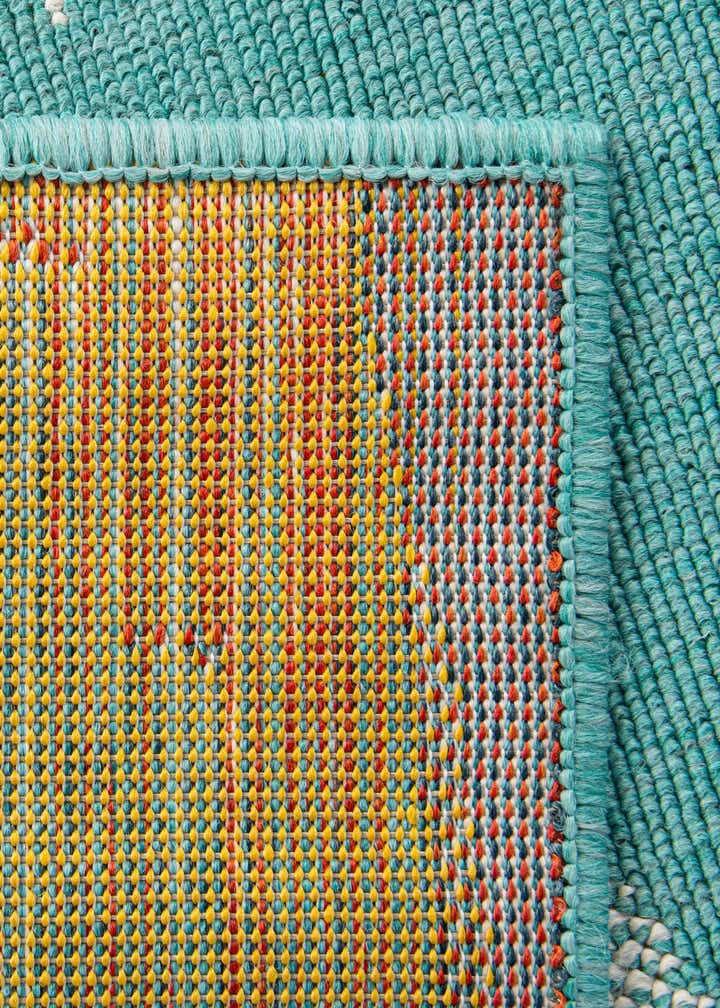 2' x 8' Easy-Clean Coastal Indoor / Outdoor Runner Rug