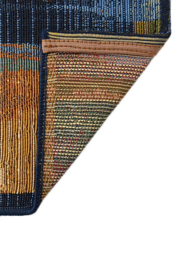 2' 7 x 12' Easy-Clean Modern Indoor / Outdoor Runner Rug