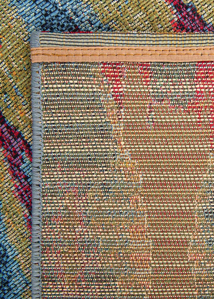 2' 7 x 10' Easy-Clean Modern Indoor / Outdoor Runner Rug