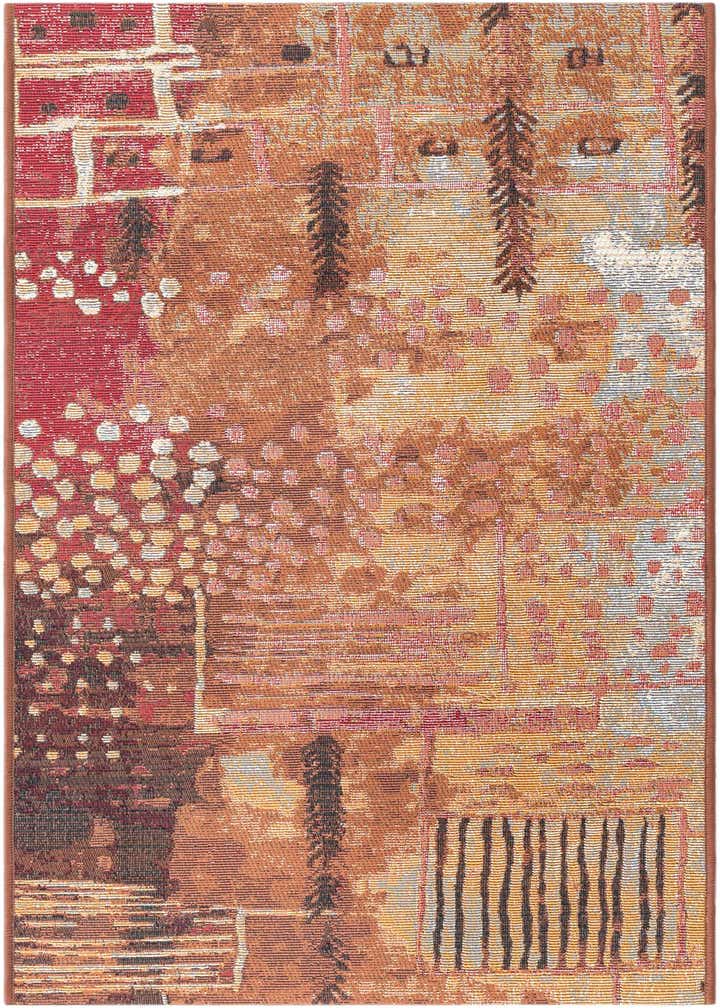 2' x 4' Easy-Clean Modern Indoor / Outdoor Runner Rug