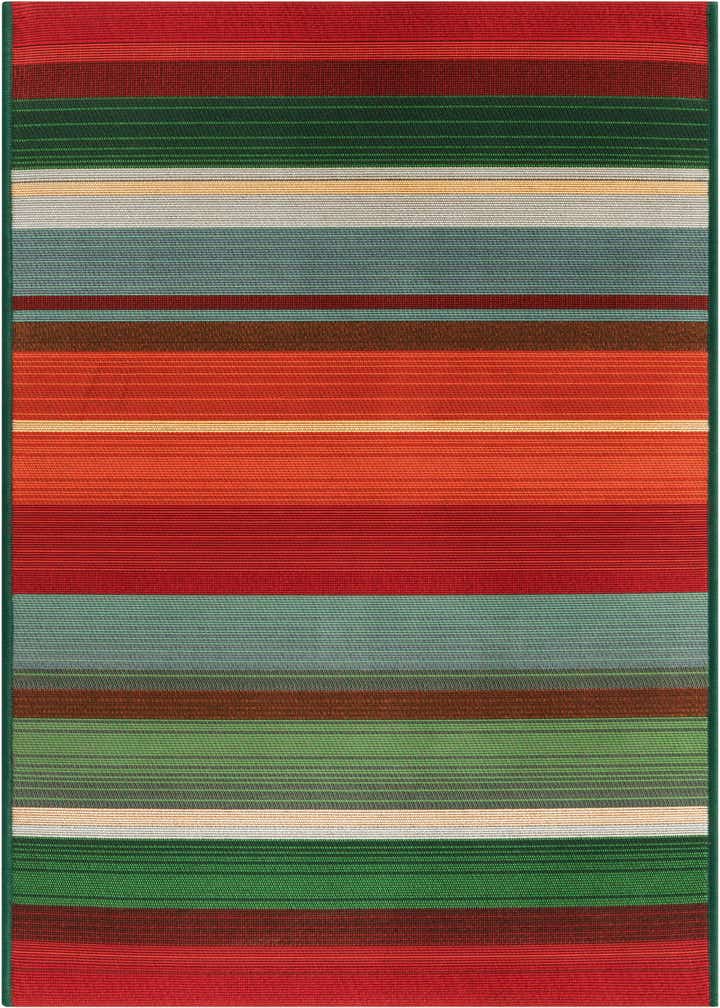 2' x 4' Easy-Clean Modern Indoor / Outdoor Runner Rug