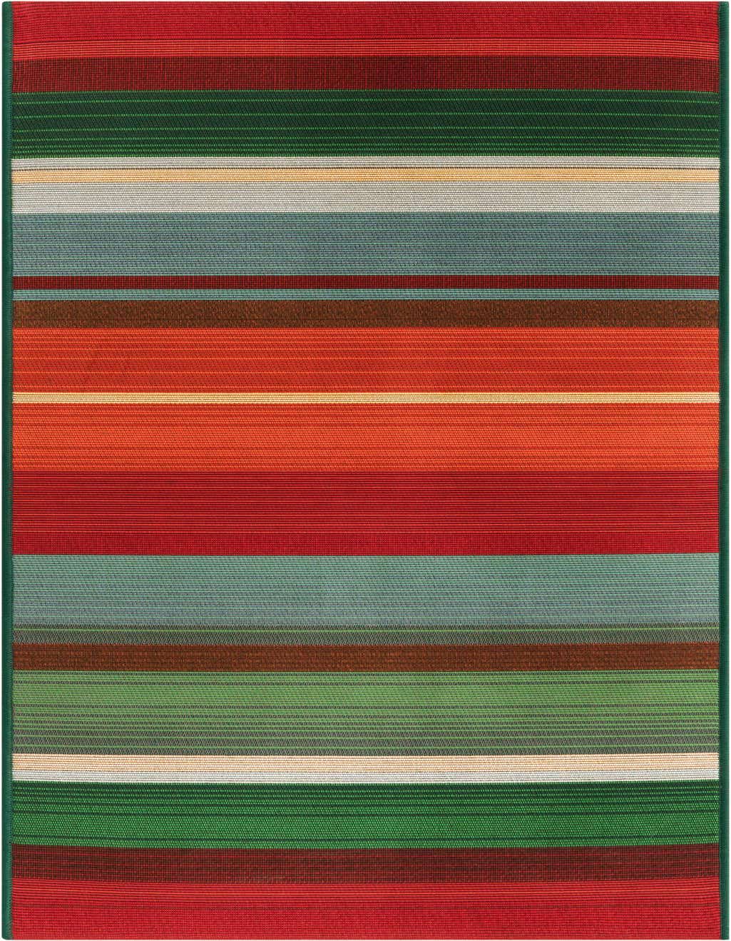 2' x 4' Easy-Clean Modern Indoor / Outdoor Runner Rug