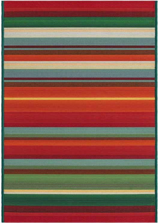 2' x 8' Easy-Clean Modern Indoor / Outdoor Runner Rug