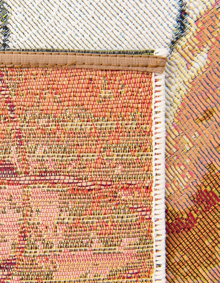 Detail image of 2' x 5' 1 Easy-Clean Modern Indoor / Outdoor Runner Rug